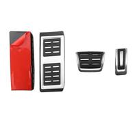 Pedal de Coche Para Cupra Para Formentor 2020-2023 Pedales Coche Acelerador Freno Gas Reposapiés Cubierta Pedal Antideslizante Acero Inoxidable Cubiertas Pedales Coche(AT Style B)