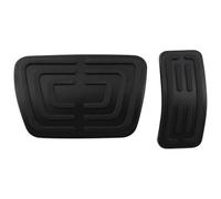 pedal de coche Para Macan S 2013-2018 Acelerador Freno Cubierta Almohadillas Antideslizantes Carcasa Pedal De Embrague Pedales(Negro)