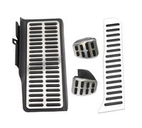 Pedal de Coche Para Vw Para Jetta MK6 2012-2017 Almohadillas Pedal Combustible Reposapiés Muerto En La Cubierta MT Pedales Coche LHD Cubiertas Pedales Coche(MT with Rest)