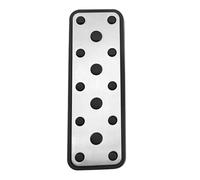 Pedal De Coche Pedales Pie Coche Pedales Embrague Freno Acelerador Alfombrilla Antideslizante Para Subaru XV Para Forester Para Outback 2006-2018 Pedales De Coche(LHD 1QTY Silver)