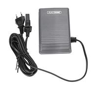 Pedal de control de pie para máquina de coser con cable de alimentación de enchufe europeo de 220-240 V compatible con máquina de coser Brother