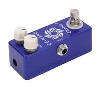 Pedal de coro analógico |Interruptor True Bypass para tono de guitarra puro |Pedal de efectos de guitarra de metal para grabación/actuación en vivo |Control de perilla de