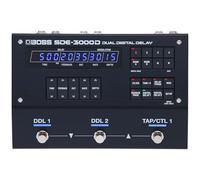 Pedal de delay digital doble BOSS SDE-3000D | Delay digital cálido y clásico basado en el SDE-3000 | 2 delays completos | Parámetros independientes, modulación mono/estéreo y panorama