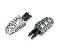 Pedal de descanso Reposapiés Delanteros No Elevables Para Motocicleta Para Kawasaki Para Vulcan S 650 Para Cafe 2018-2025, 2024, 2023, 2022, 2021, 2020 Y 2019.(Grey)