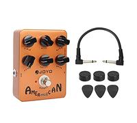 Pedal de distorsión Acústica Simulación analógica Dispositivo de efecto de guitarra eléctrica Pedal Crunch de guitarra, pedal de zona de metal
