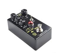 Pedal de distorsión de guitarra diseñado alrededor del circuito PI de Big Muff con ajustes de tono de volumen y perilla de selección de cuatro modos para dar forma al tono
