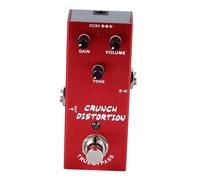 Pedal de Distorsión de Guitarra, Efecto de Distorsión de Guitarra Eléctrica Ajuste de Múltiples Tonos con Excelente Tecnología de Procesamiento de Audio para Interpretación de