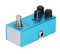 Pedal de Distorsión de Guitarra, Pedal de Guitarra Pedal de Efectos de Guitarra Crunch Distorsión Pedal de Efectos de Guitarra Eléctrica DC 9V Mini True Bypass Aleación de
