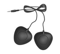 Pedal de doble tambor de agarre firme y potente para tambores electrónicos, compatible con varios dispositivos, pedal portátil de respuesta rápida