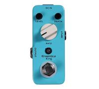 Pedal de efecto coro analógico con indicadores LED True Bypass pedal para guitarra con niveles de control de tasa de profundidad