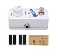 Pedal de Efecto de Bloque único Transistor de Campo de Guitarra Estímulo Mini Instrumentos Accesorios NFB2 Metal Blanco 94x51x53 mm con relé True Bypass FET Buffer Bypass para