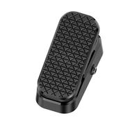 Pedal de efecto de guitarra de expresión de volumen 2 en 1, chasis de metal, interfaz estéreo silenciosa, no requiere alimentación para graves