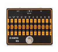 Pedal De Efecto De Guitarra Ecualizador EQ De 10 Bandas, Accesorios De Guitarra True Bypass Accesorios para efectos de guitarra