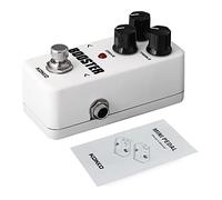 Pedal de efecto de guitarra portátil compresor Booster 9 V 1 A adaptador de suministro