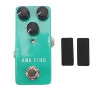 Pedal de Efecto de Retardo, Cinta Cálida como Sonido de Eco Pedal de Efectos de Guitarra Eléctrica True Bypass con Almohadilla de Goma Antideslizante para Presentaciones en Vivo