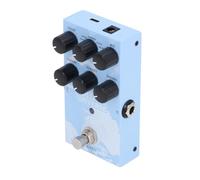 Pedal de efecto de reverberación Pedal de efecto de guitarra Pedal de reverberación de modelado digital con 9 tipos de reverberación Sonido auténtico cálido para guitarristas