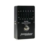 Pedal de efecto ecualizador de graves eléctricos, 5 bandas ajustable, frecuencia de efecto ecualizador, 50 Hz/150 Hz/500 Hz/3000 Hz/9000 Hz True Bypass