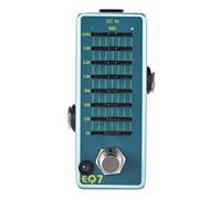 Pedal de efecto ecualizador de guitarra EX EQ7, ecualizador de 7 bandas, carcasa totalmente de Metal, True Bypass