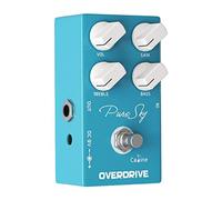 Pedal de efecto Overdrive portátil, accesorio de instrumento True Bypass para guitarra tipo 2