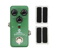 Pedal de Efecto para Guitarra Tube Overdrive, Consola Metálica Verde, de Un Solo Ajuste - Sonido Cálido y Natural, Control Fácil con 3 Perillas, Silencioso y Compacto para Músico