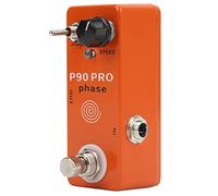 Pedal de Efecto Phase para Guitarra Eléctrica, Perilla Ajustable de Velocidad, Color Naranja - Bypass Verdadero, Carcasa Metálica Resistente, Ideal para Músicos y Estudio
