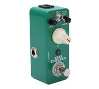 Pedal de Efecto Sample para Guitarra y Bajo, Metal Verde, de Muestreo 31250Hz - 60Hz - Alta Precisión, Tres Modos de Uso, Diseño Compacto y Robusto