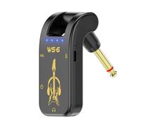 Pedal de efectos de amplificador de guitarra con controles intuitivos, procesador de señales de guitarra, adecuado para principiantes, profesionales, multiefectos, pastilla de guitarra