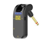 Pedal de efectos de amplificador de guitarra con controles intuitivos, procesador de señales de guitarra, adecuado para principiantes, profesionales, multiefectos, pastilla de guitarra
