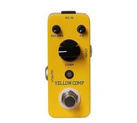 Pedal De Efectos De Compresor, Mini Pedal De Guitarra Para Guitarra Eléctrica, Carcasa De Metal Completo, Accesorios De Bypass Verdadero Accesorios para efectos de guitarra