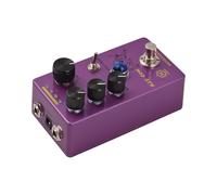 Pedal de efectos de distorsión de guitarra con perilla de modo GAIN/VOL/TONE/VINT/MOD/4 - Efector de guitarra eléctrica True Bypass DC 9V Entrada/salida de 6,35 mm, carcasa de