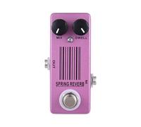 Pedal de efectos de guitarra económico que proporciona un auténtico sonido de reverberación de resorte, unidad de reverberación de diseño compacto para guitarra, sonido de reverberación antiguo