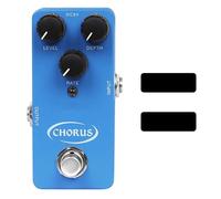 Pedal de efectos de guitarra multifunción, dispositivo de distorsión, retardo, reverberaciones, regalo profesional para músicos, pedal de diseño moderno