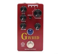 Pedal de efectos de guitarra, pedal de distorsión adaptable para la mayoría de tipos de aparejos o pedaleras para amplificador, bucle de efectos, modelador o simulador de cabina