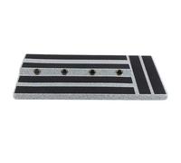 Pedal de Efectos de Guitarra Pedal de Efectos de Guitarra PE 50 Cm Abrazadera Bloque Fijo Ligero Portátil Rendimiento de Guitarra (Diseño de mármol negro.)