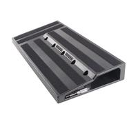 Pedal de efectos de guitarra profesional, diseño compacto y ligero con poder oculto para músicos, tablero de guitarra compacto y ligero con plataforma de efectos profesionales integrada Power Hide