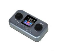 Pedal de efectos de guitarra, unidad compacta 7 en 1, supresor de ruido con afinación de ecualización, construcción de ABS para un tono claro, ideal para músicos