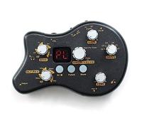 Pedal De Efectos De Procesador Multiefectos De Guitarra Portátil 15 Tipos De Efectos 40 Ritmos De Tambor Función De Afinación Pedal De Guitarra Accesorios para efectos de guitarra
