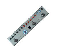 Pedal de efectos múltiples para guitarra, ecualizadores de 3 bandas, efector eléctrico, retardos, reverberaciones, efectos de pedal de guitarra eléctrica