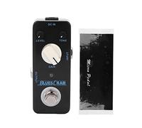Pedal de Efectos Overdrive Blues Crab Classic Mini, Accesorio Instrumento, Negro - Sonido Dulce y Salvaje, True Bypass, Compacto para Uso Diario