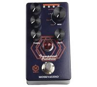 Pedal de efectos Overdrive de guitarra eléctrica con perillas de control completas para una experiencia de sonido a medida