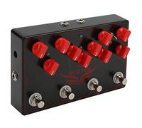 Pedal de Efectos para Guitarra 4 en 1 con Delay Chorus Overdrive y Sintetizador Anal gico Ideal para M sicos y Estudio Fuente de Alimentaci n Incluida Conectores FX y Entrada Salid