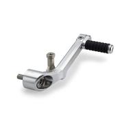 Puig 22396P Palanca Cambio-Freno mecanizadas en aluminio anodizado con puntera regulable y diseño ergonómico para mayor control, Plata