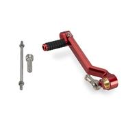 Puig 22121R Palanca Cambio-Freno mecanizadas en aluminio anodizado con puntera regulable y diseño ergonómico para mayor control, Rojo
