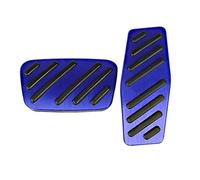 Pedal de Embrague Para Chevrolet Para Blazer Para Equinox Para Cruze Para Lmpala 2017-2018 2019 2020 2021 Cubierta Pedales Freno Gas Para Pedales Automóvil Pedal Covers(Blue)