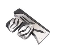 Pedal De Embrague Y Acelerador Acero Inoxidable Compatible Con BMW Serie 1, 2, 3, 4, M3, M4, E87, E90, F20, F21, F30, F32, F36, F80 F82(MT3PCS)