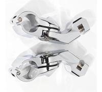 Pedal De Estribera para Manillar Carretera 32 Mm Y 1,25'' con Montaje En Ángulo para Goldwing GL1500 GL1100 GL1200 GL1800