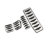 Pedal De Freno Acelerador Automóvil Embrague Reposapiés Pedales Cubiertas Para Jaguar E-Pace reposapiés interior vehículo(Style 4(MT))