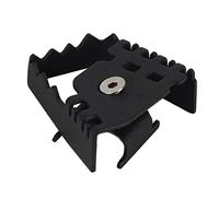 Pedal de freno Ampliar extensión motocicleta para F800GS F700GS F650GS R1150GS R1200GS Extensor de Almohadilla de Freno Trasero Parte de Recambio Acero inoxidable(Negro)