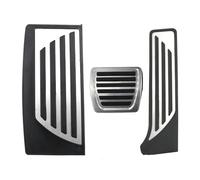 Pedal de Freno de Goma Para Alfa Para Romeo Para Stelvio, Sin Perforaciones, Para Coche, Acelerador, Freno, Embrague Pedales De Acero Inoxidable Freno Pedal Cubierta(At with rest for sed)