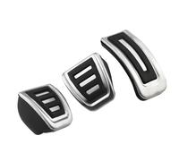 Pedal de Freno de Goma Para SKODA Para Octavia Para SEAT Para Ibiza Para Fabia Funda Pedales Pedales Coche Acero Inoxidable Freno Pedal Cubierta(MT)
